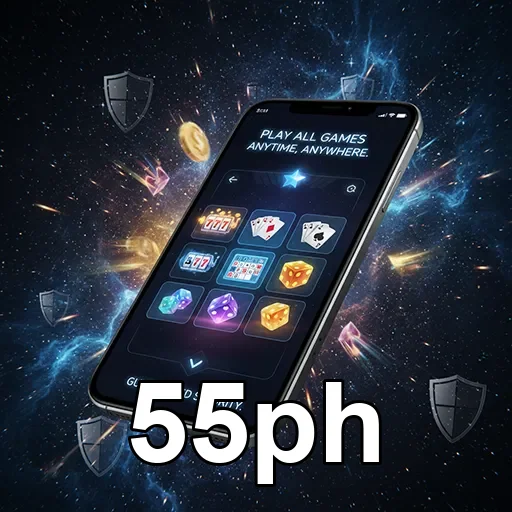 Mobile users enjoying exciting promotions at 55ph