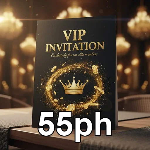 VIP player enjoying exclusive benefits at 55ph Casino